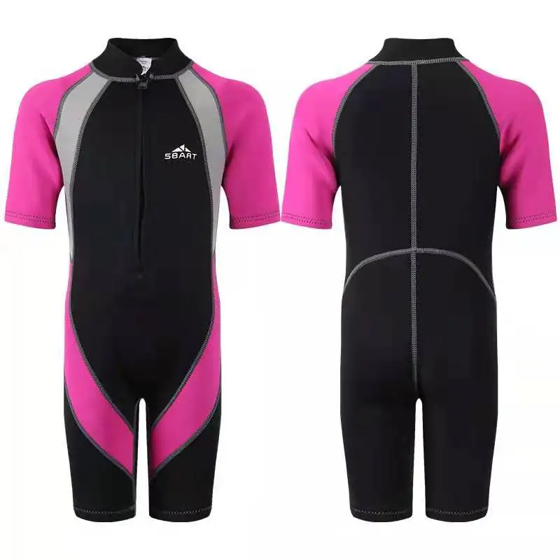 Неопреновый гидрокостюм Sbart 2 мм детские костюмы для девочек и мальчиков дайвинга