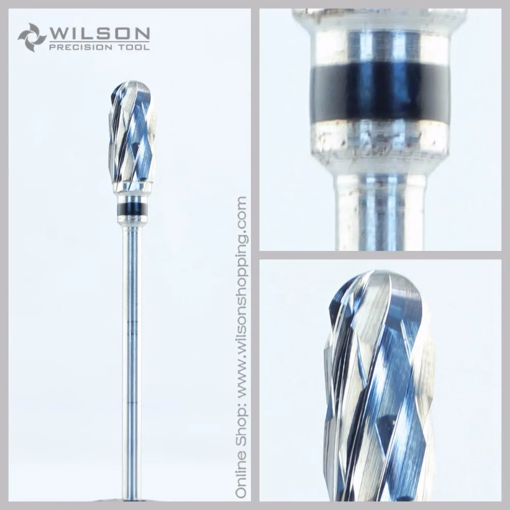 

Cross Cut - Super Coarse(5000601) - ISO 223 - Tungsten Carbide Burs - WILSON Carbide Nail Drill Bit&Dental Burs