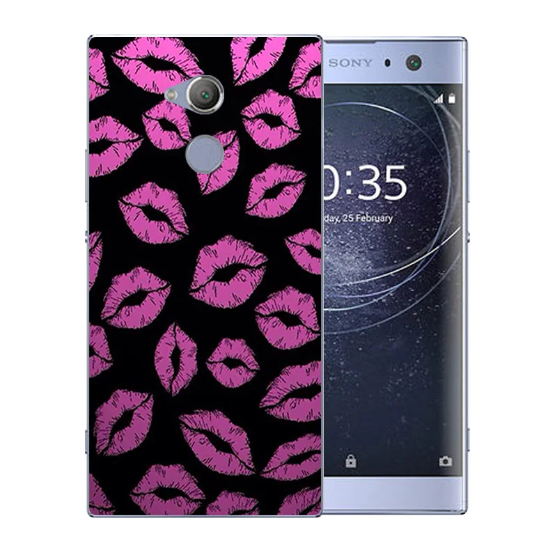 6.0 inch for Sony Xperia XA2 Ultra Clear Silicone Phone Cases Colorful Pattern TPU Back Cover Ultrathin Shell |