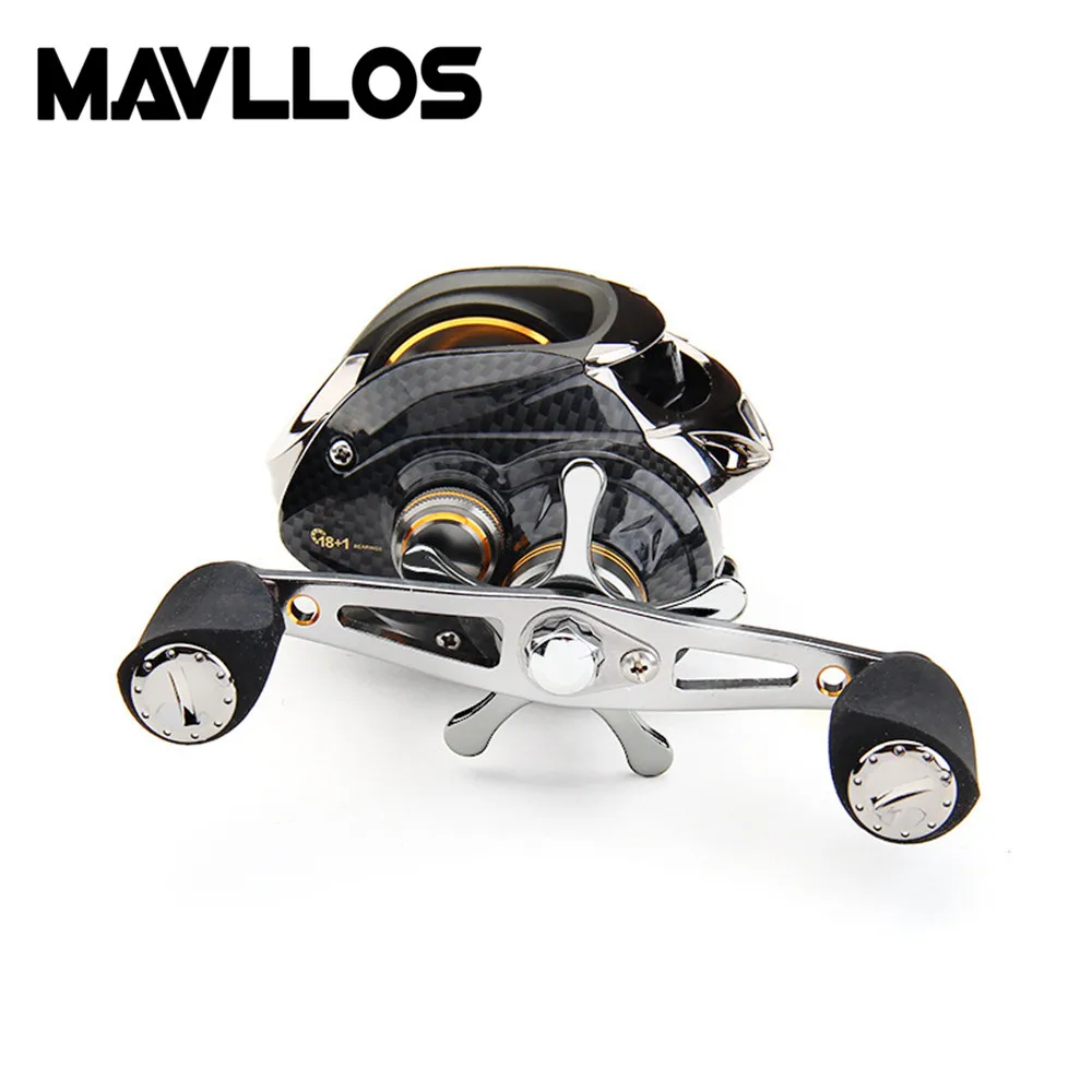 Mavllos 19BB Соляная рыболовные катушки Байт кастинговая катушка Левая правая