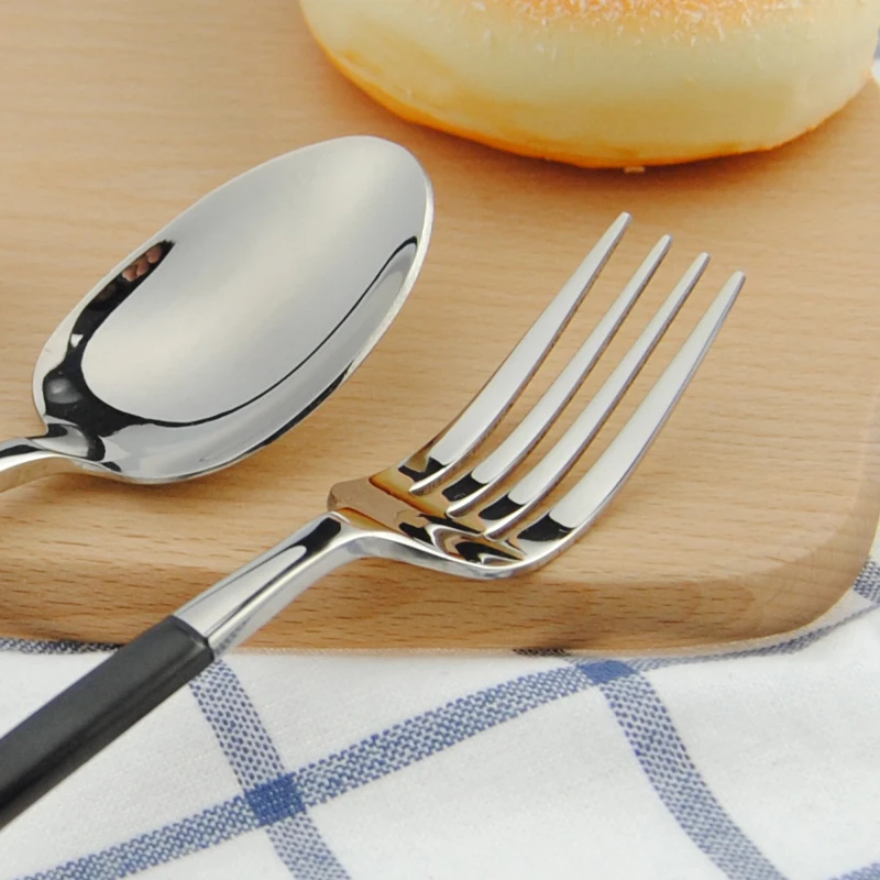 Набор столовых приборов из нержавеющей стали 304 4/8/16/24 шт.|stainless steel dinnerware set|steak knives