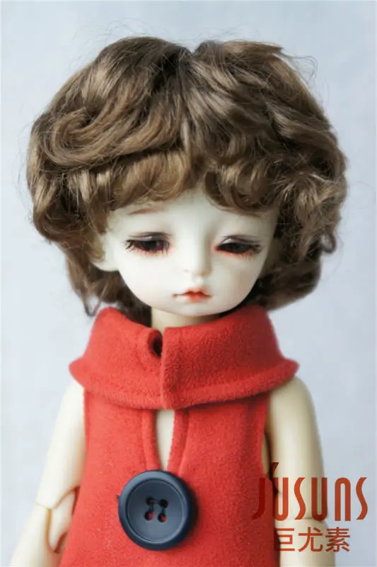 JD219 1/6 YOSD кукла парик Синтетический мохеровый парик 6-7 дюймов Купидон BJD волосы куклы аксессуары