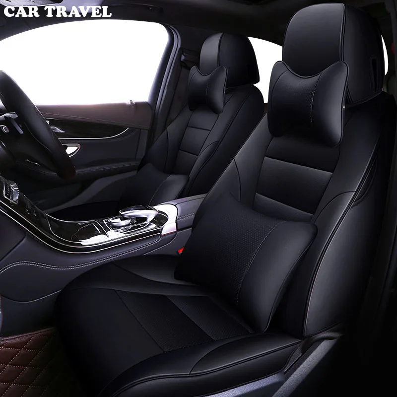 Deluxe Edition Набор чехлов для автомобильных сидений для Volkswagen vw UP scirocco R36 Multivan caravell Sharan Variant Golf Passat - Название цвета: Deluxe Edition
