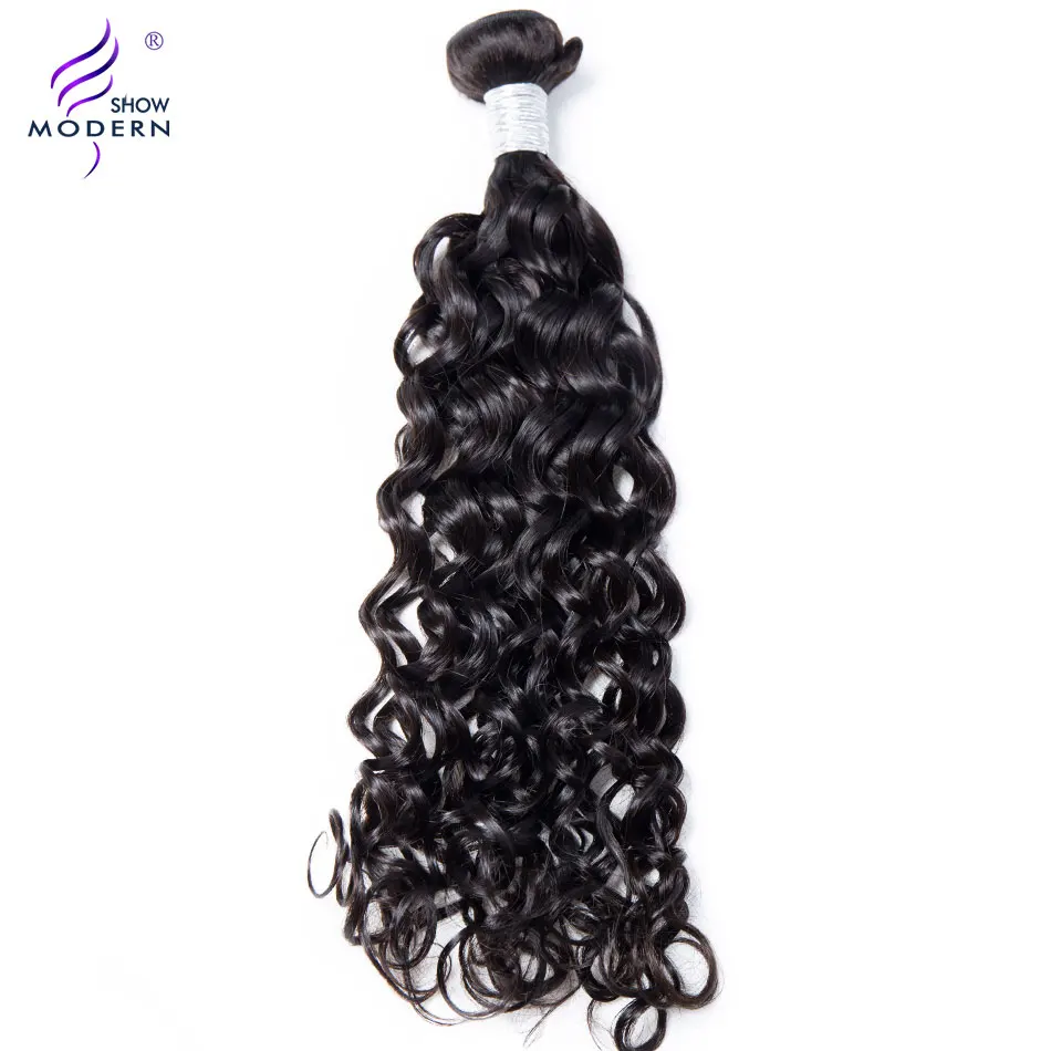 Бразильские волнистые волосы пучки 1 шт. для переплетения современные шоу 100%