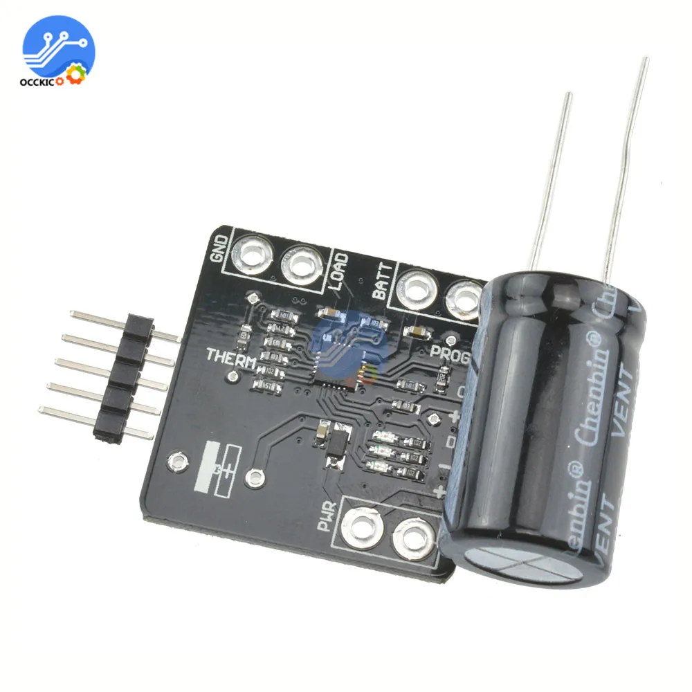 Литиевая батарея BMS плата зарядного устройства MCP73871 USB DC 5V Power Solar литиевая 3 7 V/4 2 V