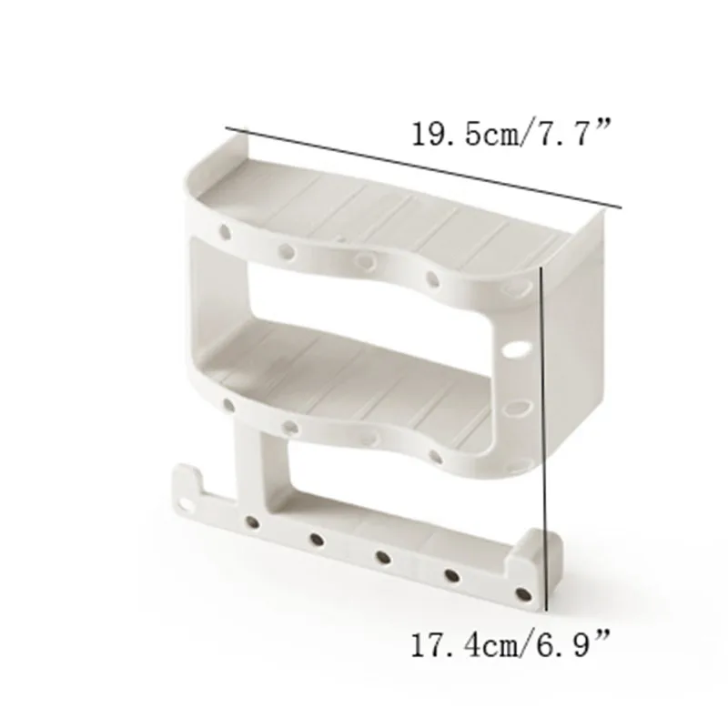 Toilet Free Punch Cosmetics Storage Rack Bathroom Wash Towel Holder Next The Phone Paper Napkins Organizers Tools | Дом и сад