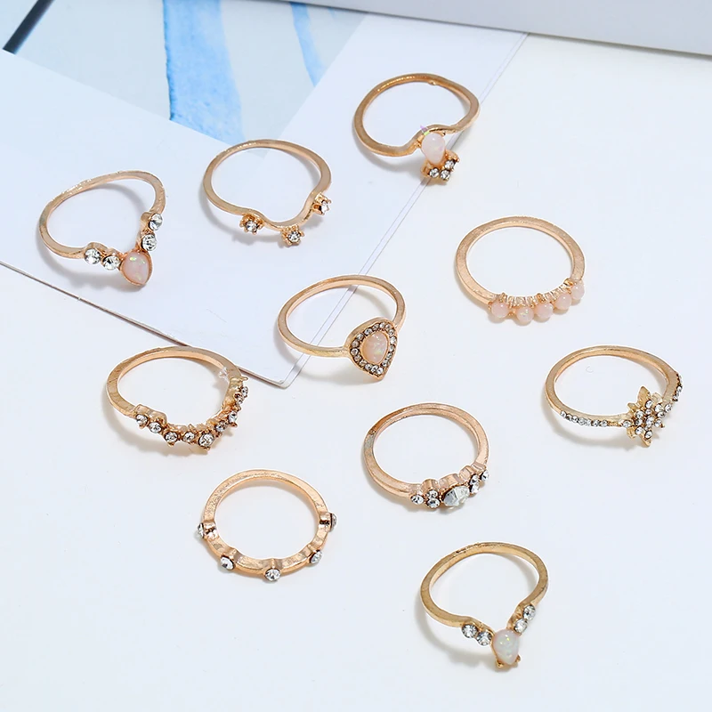 2019 Золотое кольцо на палец женское минимальное ювелирные изделия в стиле