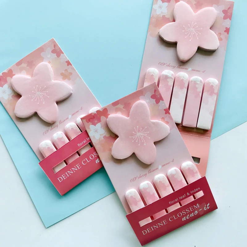 1 упаковка романтических цветочных блокнотов Sakura планировщик студенческие