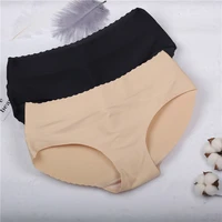 lady low waist sexy seamless padding panties bum padded butt lifter enhancer hip push up underwear panties buttocks s xl