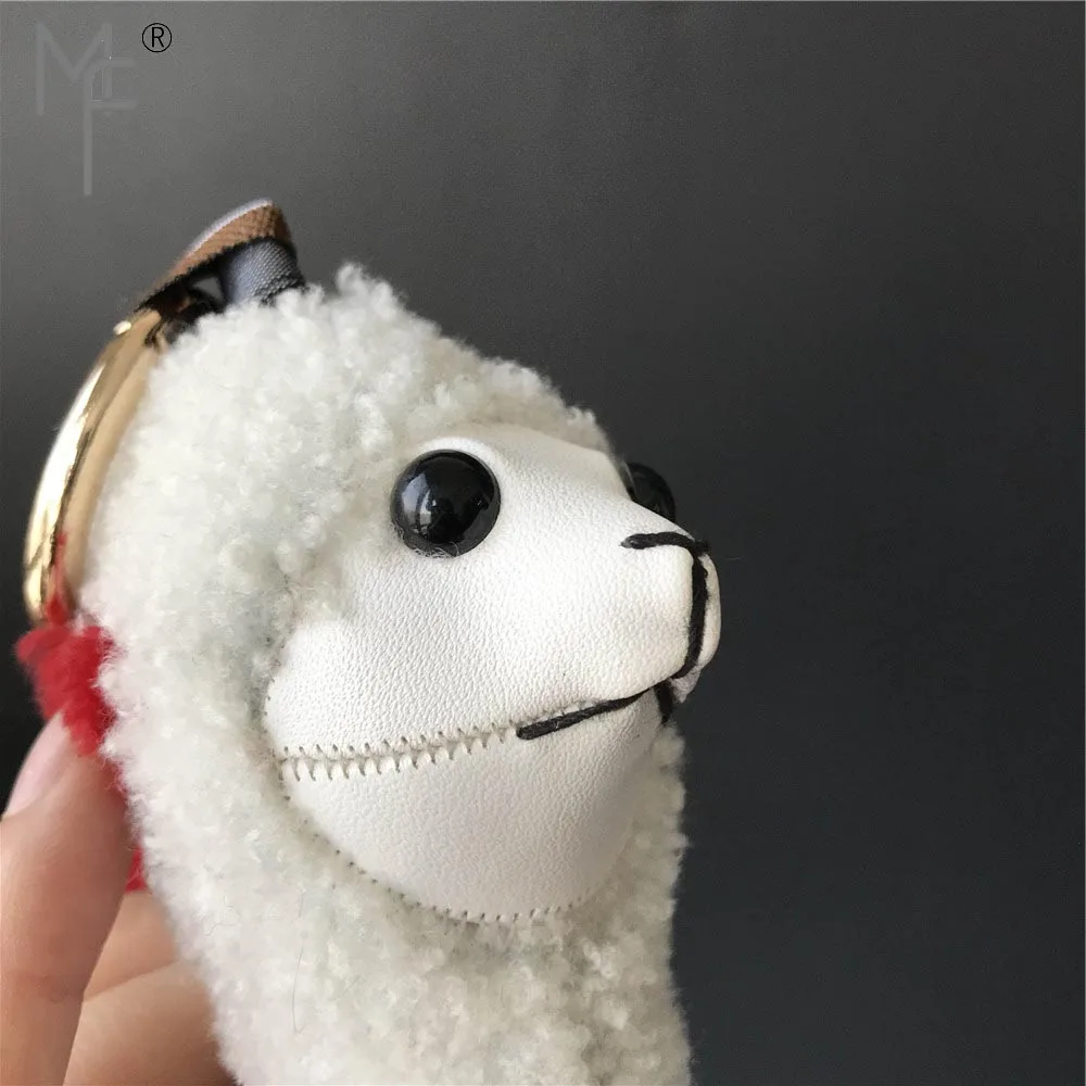Мини игрушки Альпака из натурального овечьего меха с волшебным мехом