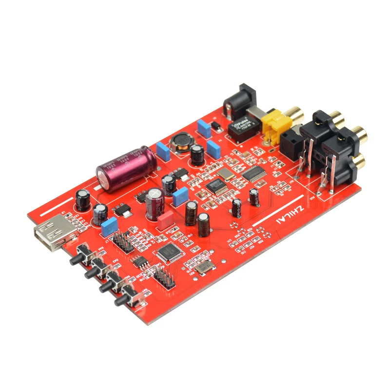 Aiyima HIFI Fever Lossless Music APE Player DAC Decoder Digital Analog Signal Output WAV FLAC Remote Control CS8406 + PCM1802 |