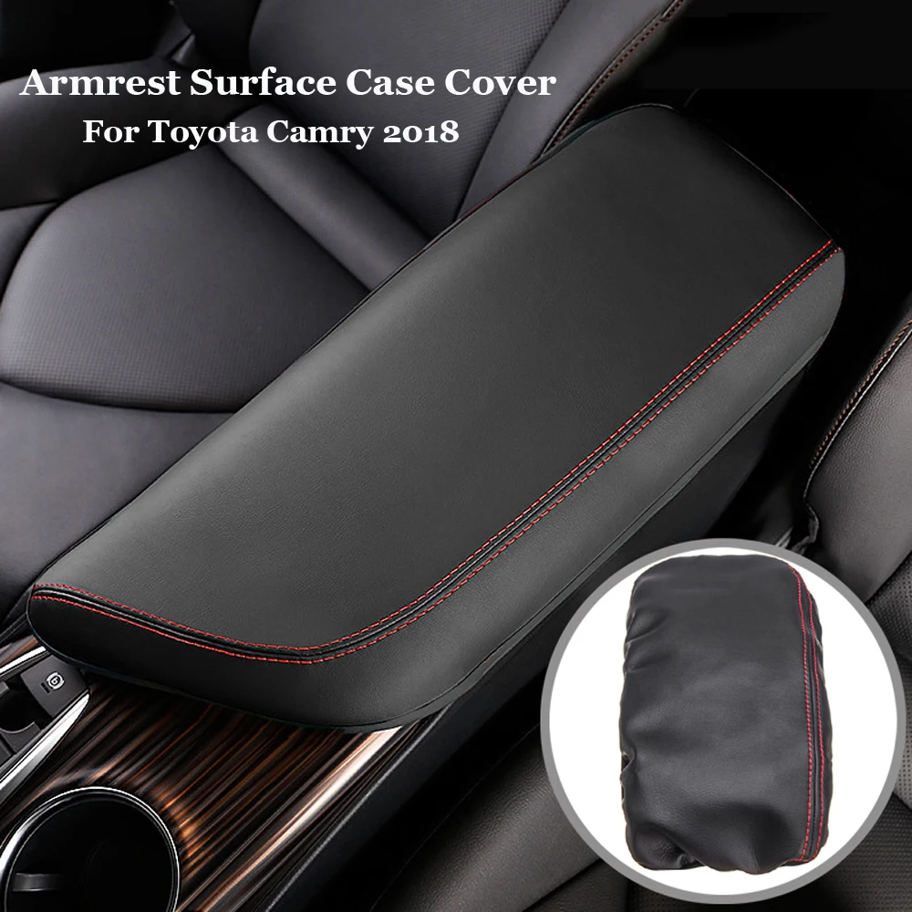Для Toyota Camry 2018 подлокотник из микрофибры с защитой от царапин удобный практичный