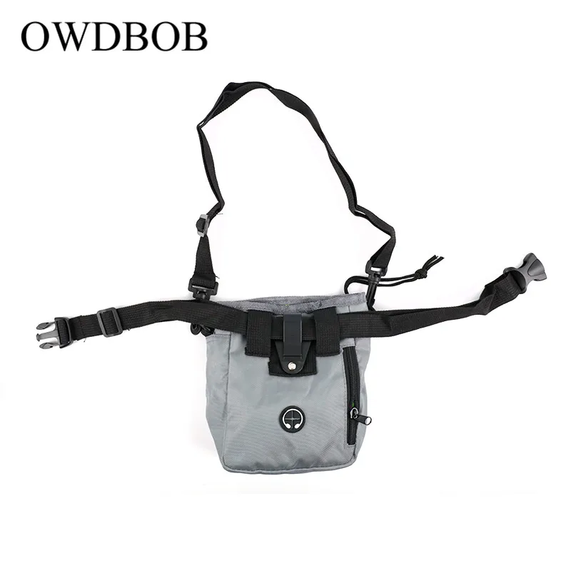 OWDBOB сумка для дрессировки собак, сумка для уличного лечения собак, сумка для наживки щенков, сумка для закусок, сумка для наживки, поясная сумка для корма, карманный питомец