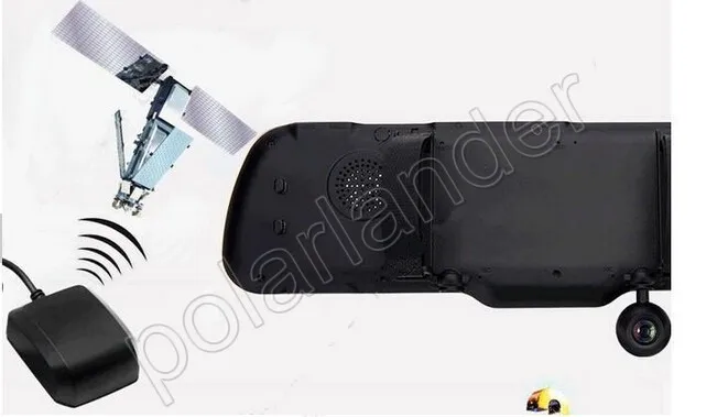 Видеорегистратор в зеркало заднего вида 5 0 дюйма Android 4 FULL HD 1080P GPS FM Wi-Fi | Автомобили