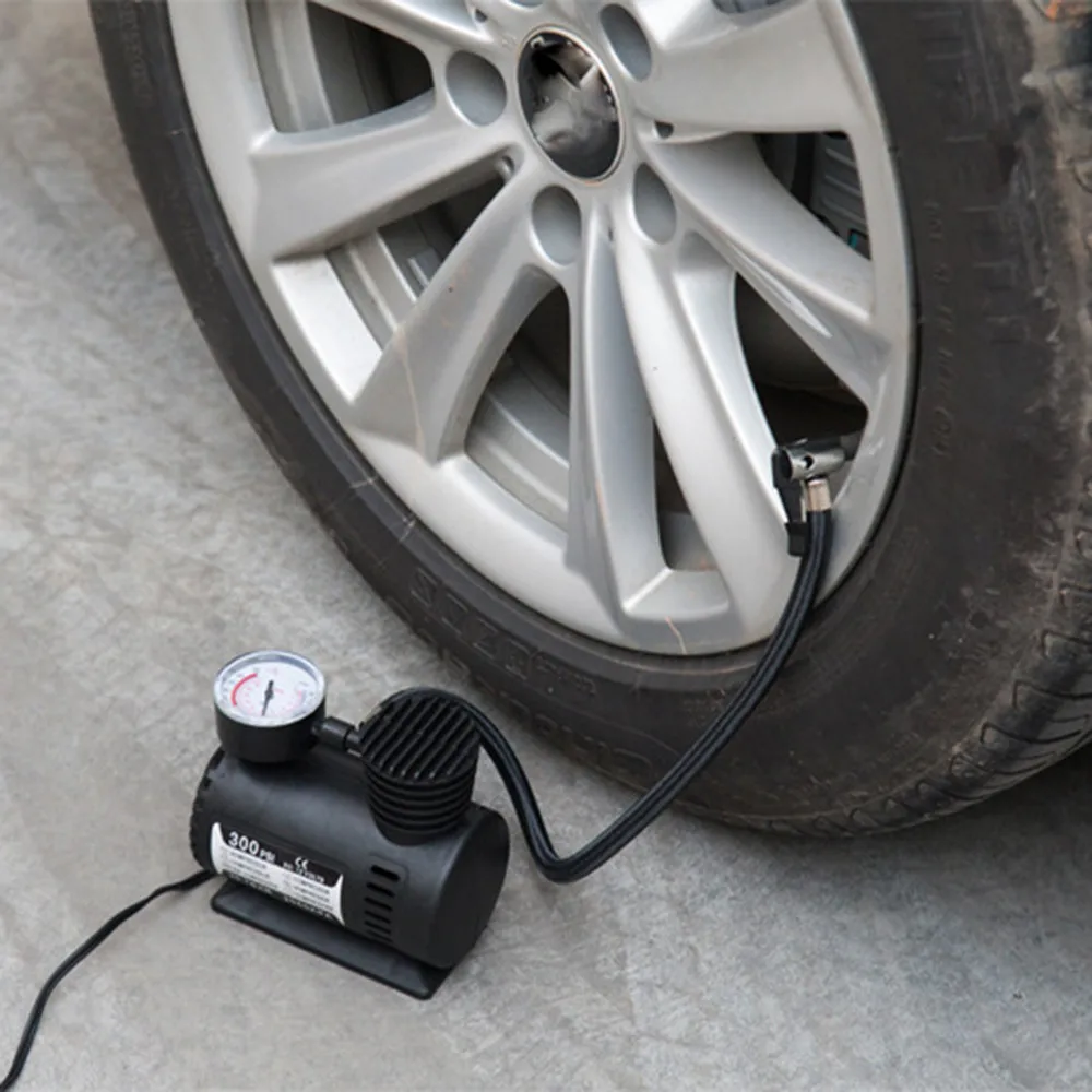 Компрессор 2019 12V Портативный мини воздушный компрессор 300 PSI автомобилей Ван