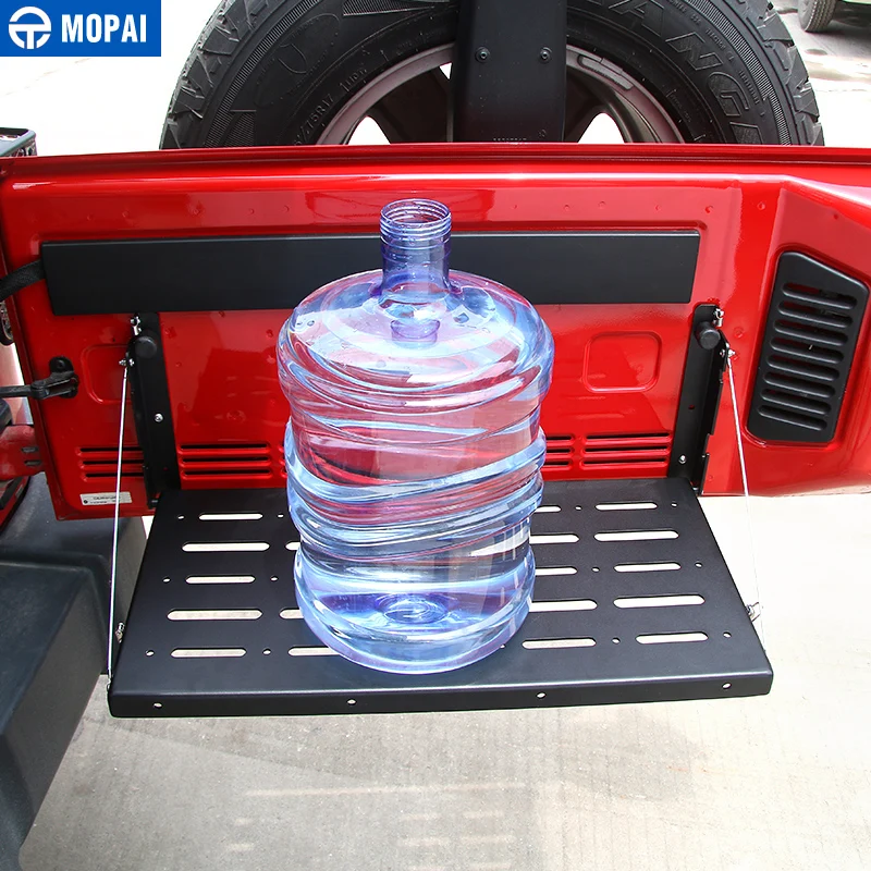 Полка MOPAI для багажника и задней двери автомобиля полка хранения Jeep Wrangler JK 2007 2017