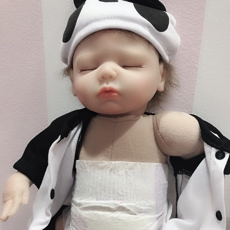 Спящие силиконовые детские куклы Реалистичная кукла-младенец мальчик Bebe Малыш