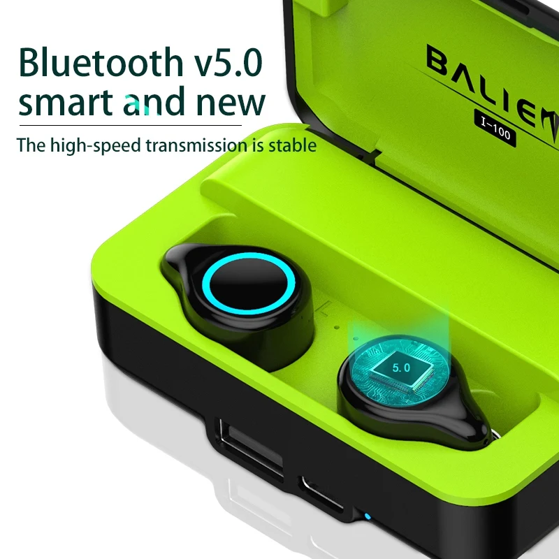I100Tws Bluetooth 5 0 гарнитура Мини наушники для мобильного телефона Ios андроида вкладыши