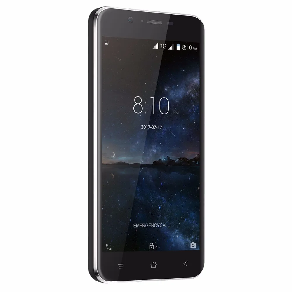 in stock Blackview A7 Dual Rear Cameras 5.0 inch HD MTK6580A Quad Core Android 7.0 1GB RAM 8GB ROM 5MP Mobile Phone | Мобильные