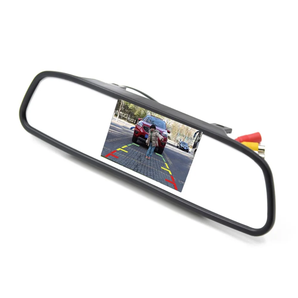 4 3 автомобильный зеркальный монитор + камера заднего вида ночного видения для Benz