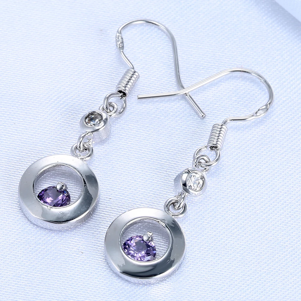 2017 новые модные ювелирные изделия серебряного цвета большие круглые серьги