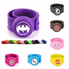 Репеллент летучая мышь Ангел Диффузор для детей Хлопушка браслет силиконовый 25 мм магнит эфирное масло духи диффузор медальон сталь как подарок для детей