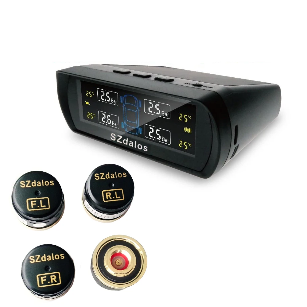 Система мониторинга давления в шинах SZDALOS tpms Высококачественная беспроводная