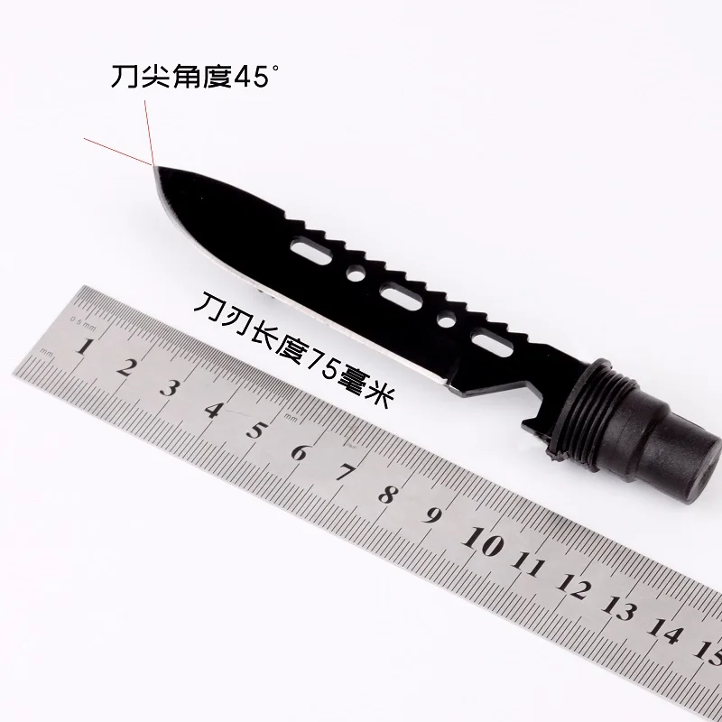 77cm Multi-functional Military Folding Shovel Outdoor Survival Fishing Knife Hardness Stainless steel Multi tool | Спорт и