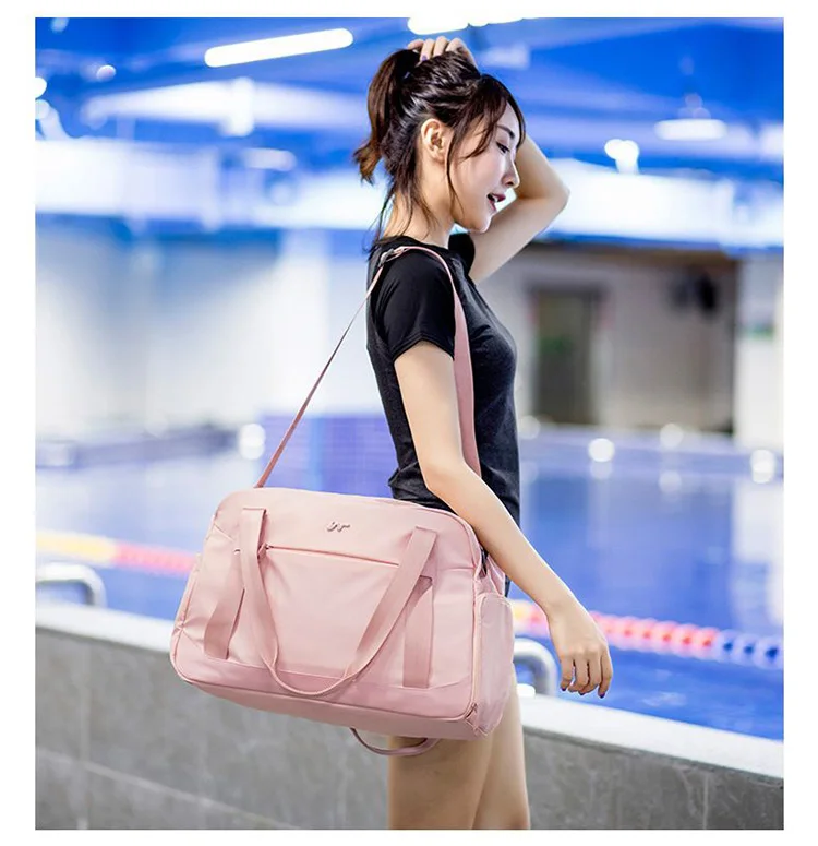 Foldable Travel Bags Women Clothes Packing Cubes Organizer Luggage Trolley Duffle Independent Shoes Handbag Accessories Supplies