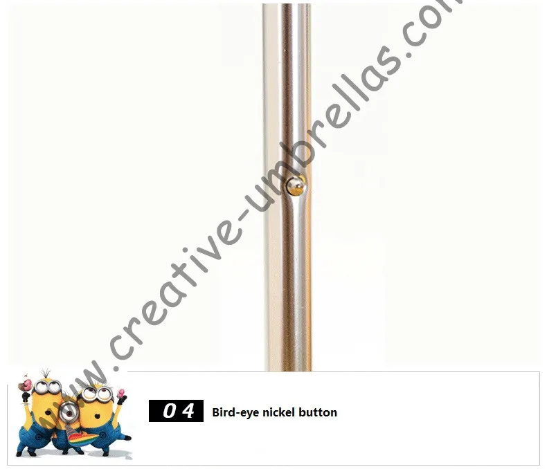 Зонт для выражения младенца детский зонт 8 мм со стальным стержнем и спицами из