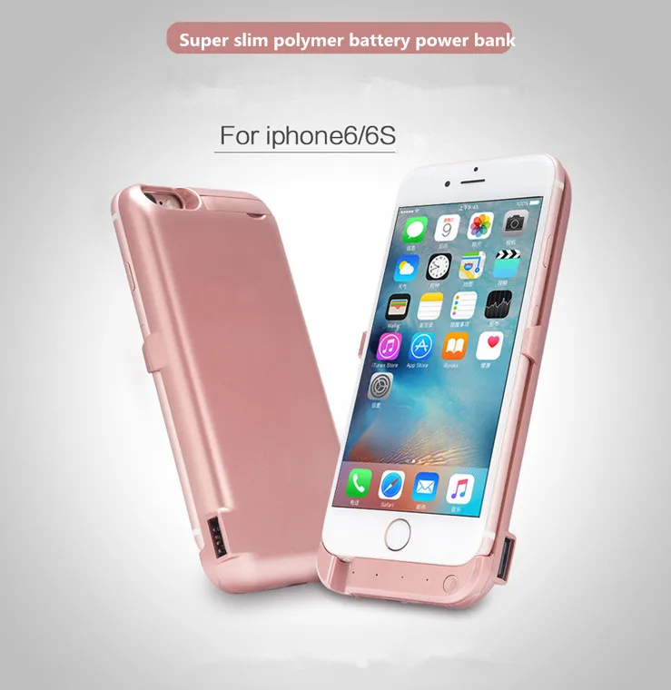 Backup Power bank External Charger Cover Battery Case for iphone 6 6s 5.5 inch | Электроника