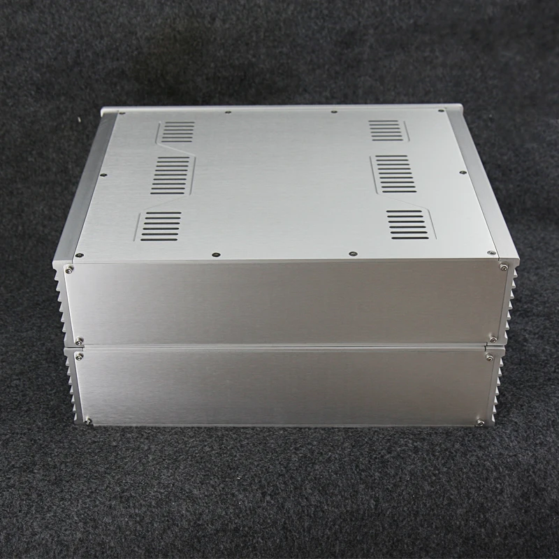 BZ4310C/BZ4310D DIY коробка(430*150*340 мм) все алюминиевые шасси усилителя/Чехол предусилителя/корпус усилителя