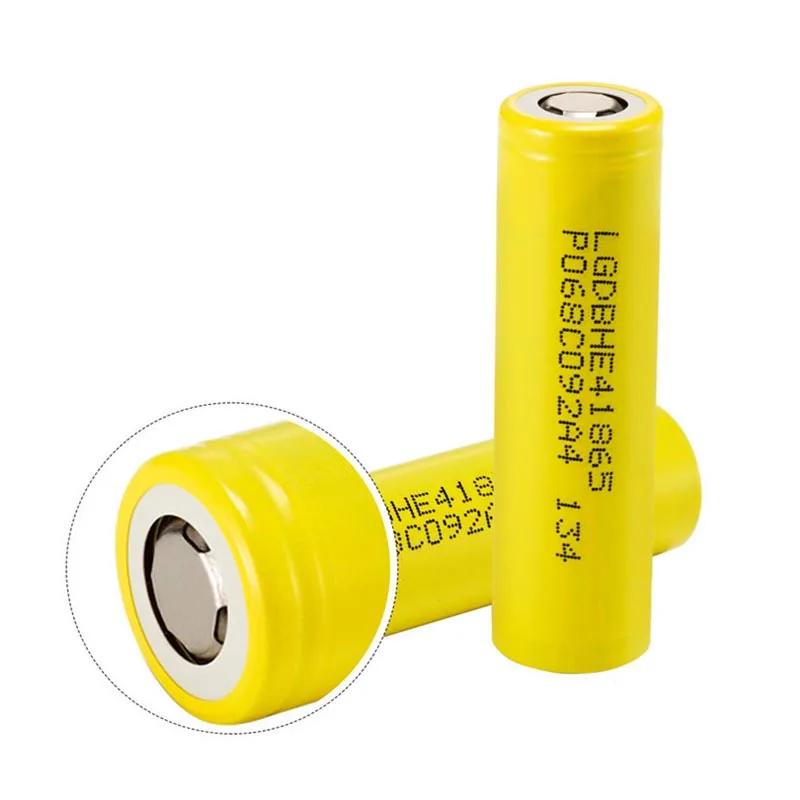 HE4 аккумулятор 18650 батарея 3 6 V 2500mah перезаряжаемая Высокая разрядка 20A питания для