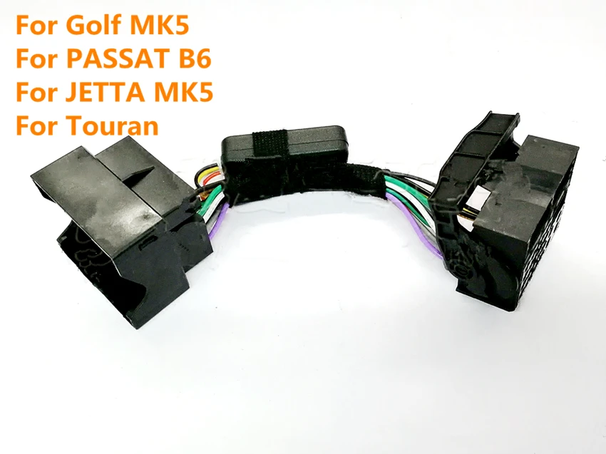 Многофункциональная кнопка рулевого колеса CAN портал адаптер для симулятора Golf 5