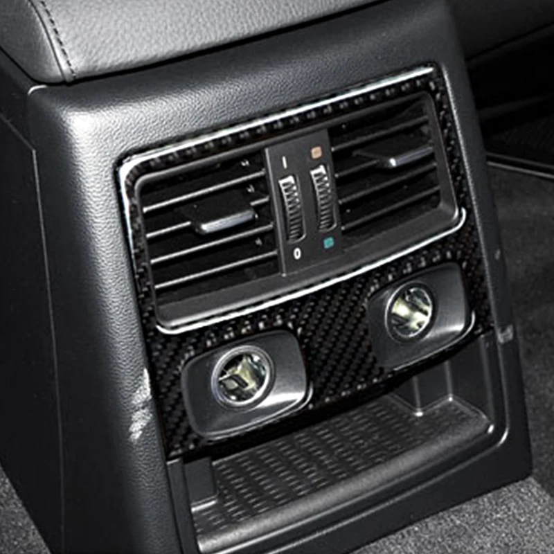 Для BMW e90 полоски из углеродного волокна кондиционер CD панель декоративное