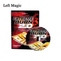 extreme burn 2 0 gimmicksdvd money magic tricks magic comedy close up stage magic props illusions mentalism
