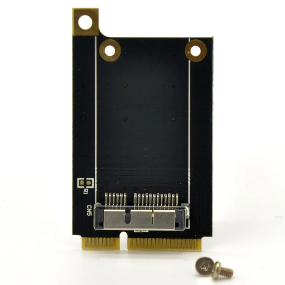 Адаптер адаптер Mini PCI E Express 52 контактный мини для Apple BCM94360CD BCM94331 BCM943602CS|mini pci-e pci|mini adapterpci-e mini |