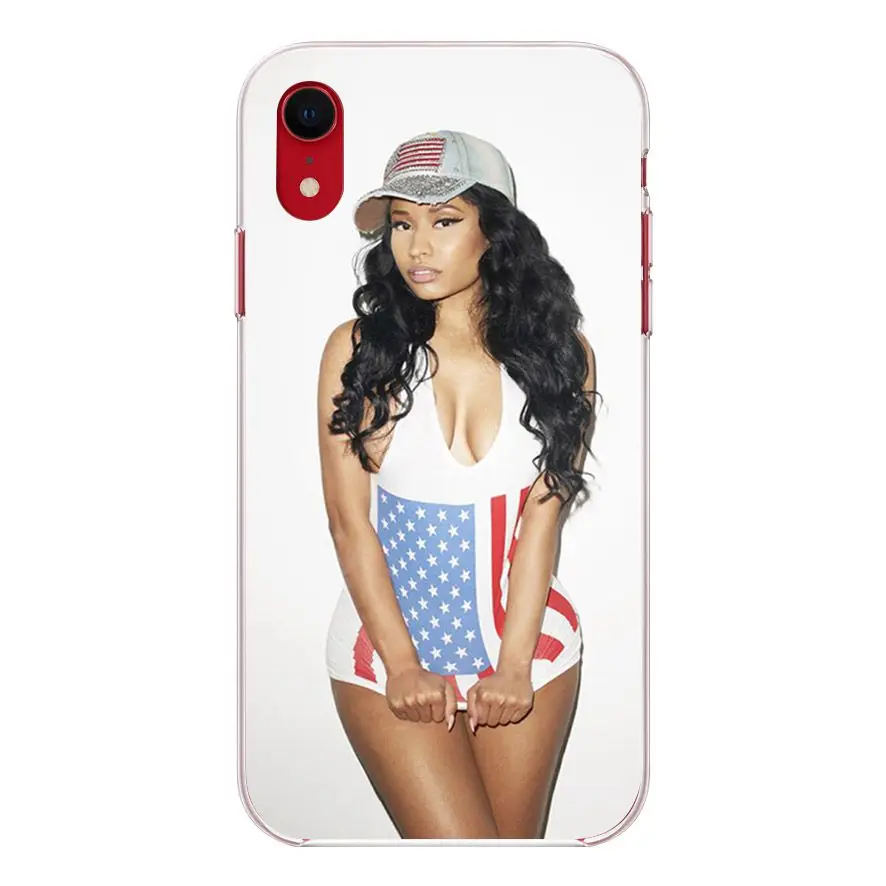 Outmix queen Nicki Minaj Мягкий силикон TPU с рисунком чехол для iPhone 6 плюс 6s 5 5S SE 7 8 X XS max XR plus |