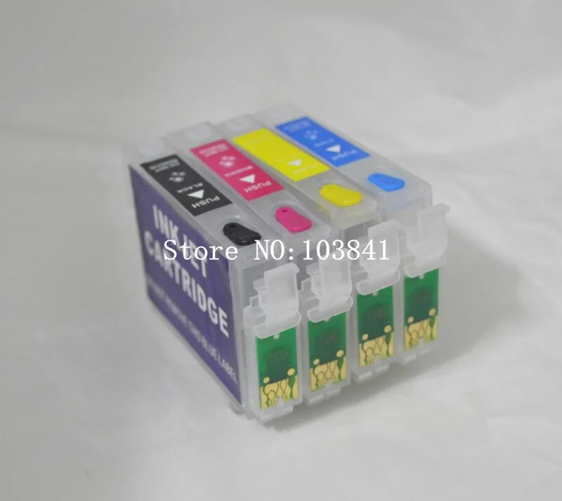Многоразовый чернильный картридж 73N T0731N T0732N T0733N T0734N для Epson Stylus TX100 TX101 TX200 TX209 TX110