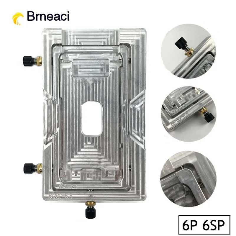 Brneaci для iPhone 6 6S 7 8 Plus стекло с рамкой позиционирования плесень Регулируемый ЖК-экран ламинирования плесень - Цвет: for 6P 6SP