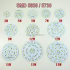 10 шт. 3 Вт 5 Вт 7 Вт 9 Вт 12 Вт 15 Вт 18 Вт SMD5730 SMD5630 PCB холодный белый теплый белый свет светодиодный Ной лампы освещения Бесплатная доставка