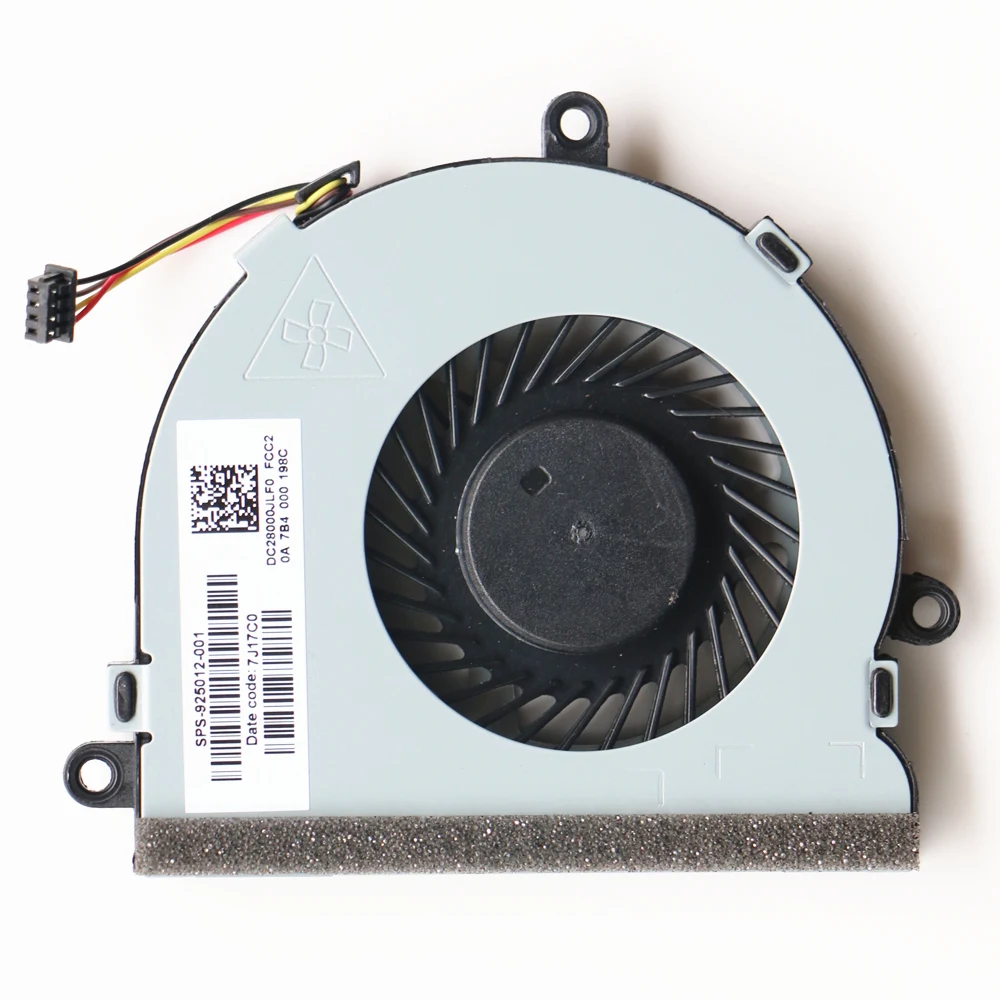 Вентилятор системы охлаждения для ноутбуков HP 15 bs BS015DX bs016dx bs038dx 925012 001|laptop cpu fan|cpu