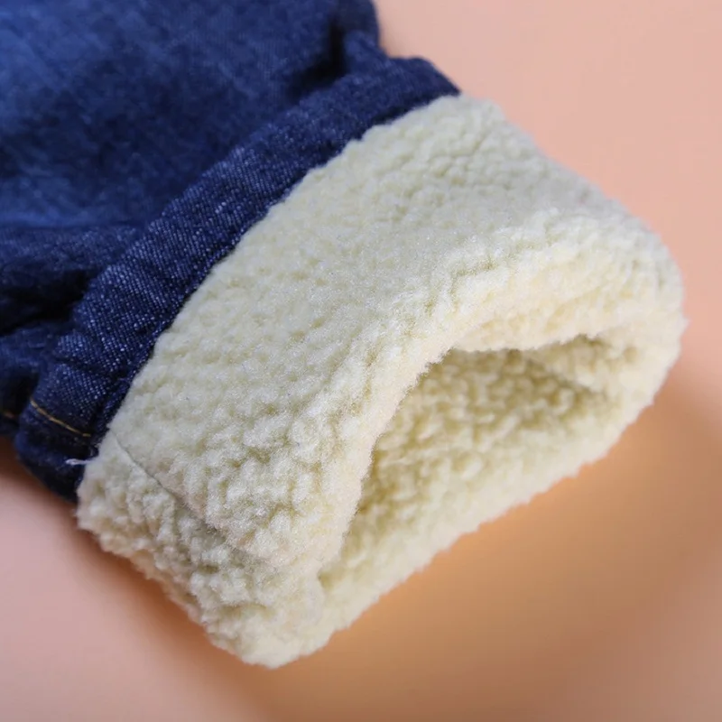 2019 New High quality 1pcs thick warm cashmere boy jeans new style children pants fashion kid clothes retail CP057 | Детская одежда и