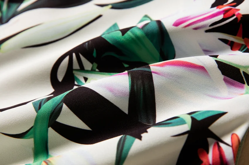 Новое платье-спагетти с принтом в виде листьев высококачественный 2017 новые