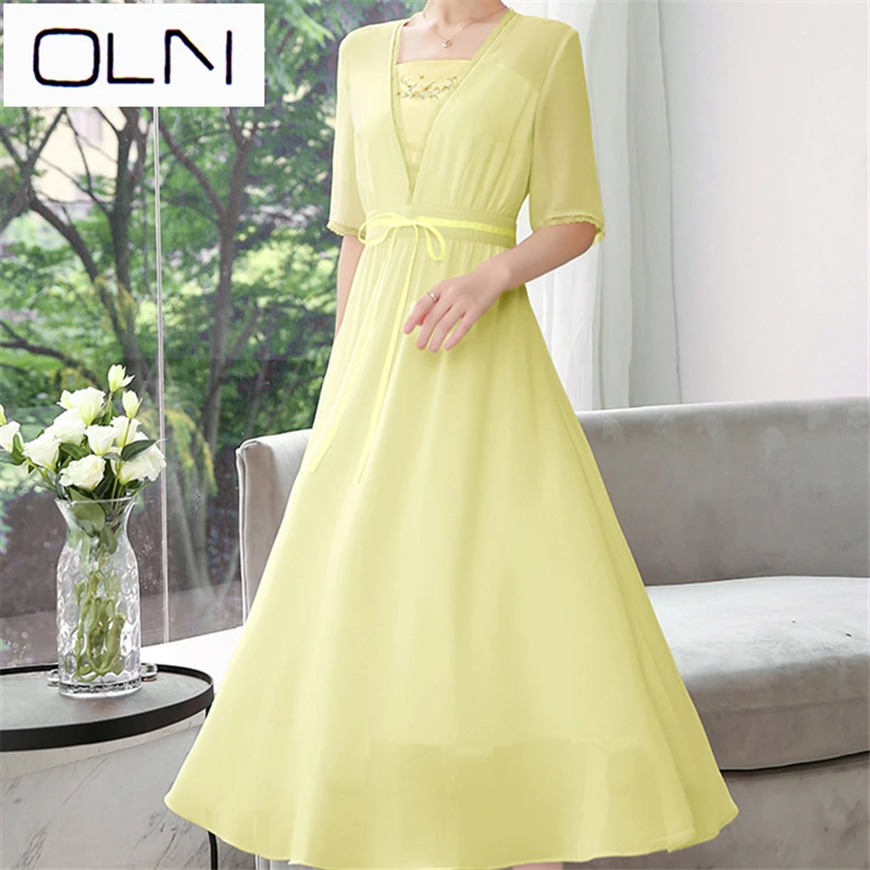 Корейское летнее платье Новое поступление оптовая продажа китайская одежда