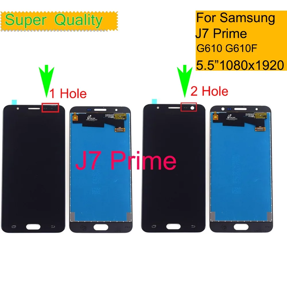 For SAMSUNG Galaxy J7 Prime G610 G610F On7 2016 G6100 LCD Display Touch Screen Digitizer Panel Pantalla monitor Assembly | Мобильные