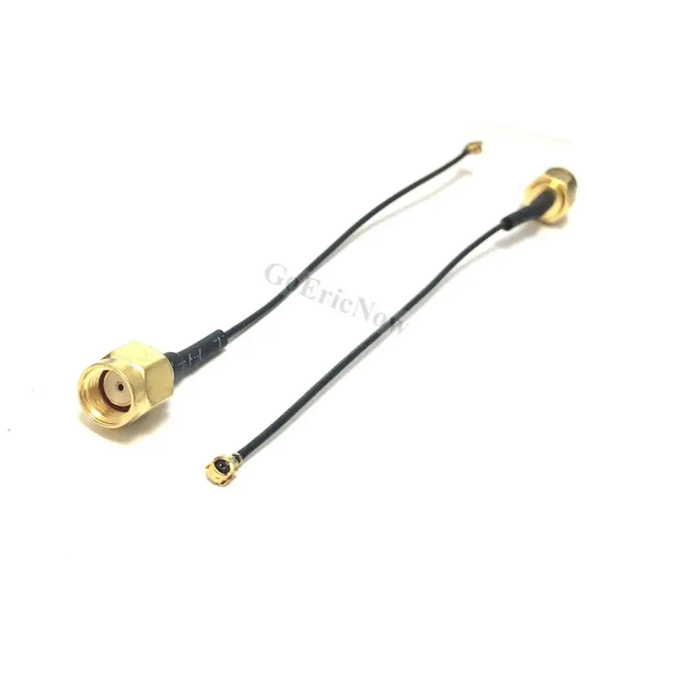 10pcs RF Coaxial Ipex IPX / u.fl to RP-SMA Male Connector 10cm Pigtail Cable 1.13 Plug | Обустройство дома