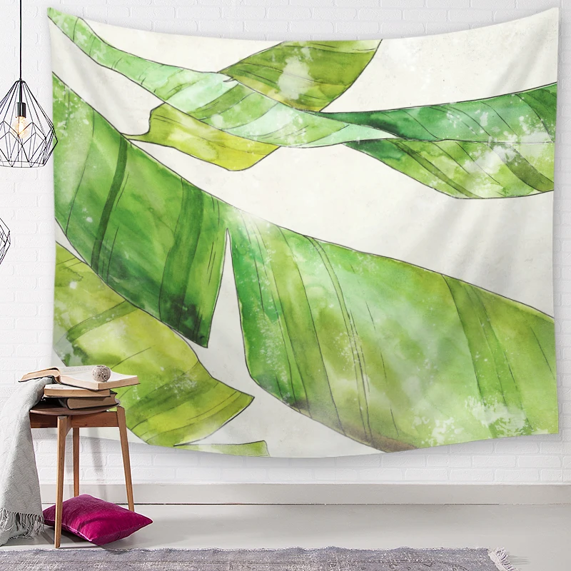 Зеленый Растительный шикарный богемный Мандала Цветочный Ковер настенный