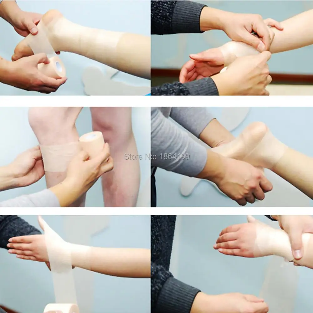 27 м* 7 см пены Underwrap уход за кожей лента PU касета(вспененная) спортивный бинт 6 шт./лот