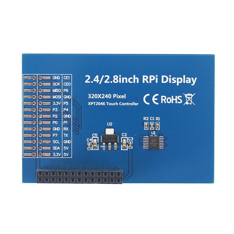 Raspberry Pi 4B/3B +/3B 2 8 дюймовый сенсорный экран 4*320 ЖК TFT SPI дисплей для всех версий с